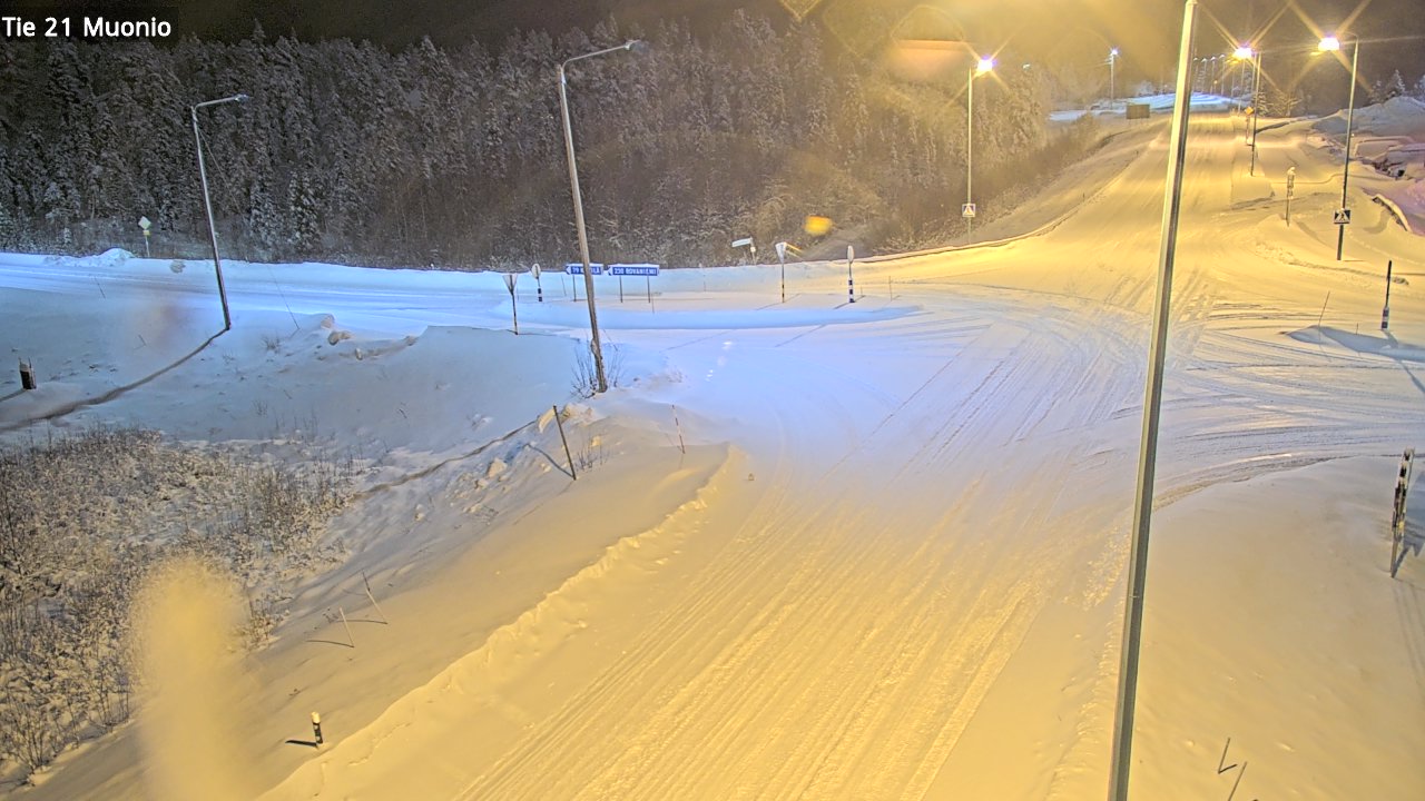 Kelikamerat Kuva Tie 21 Muonio, Muonio, Lappi