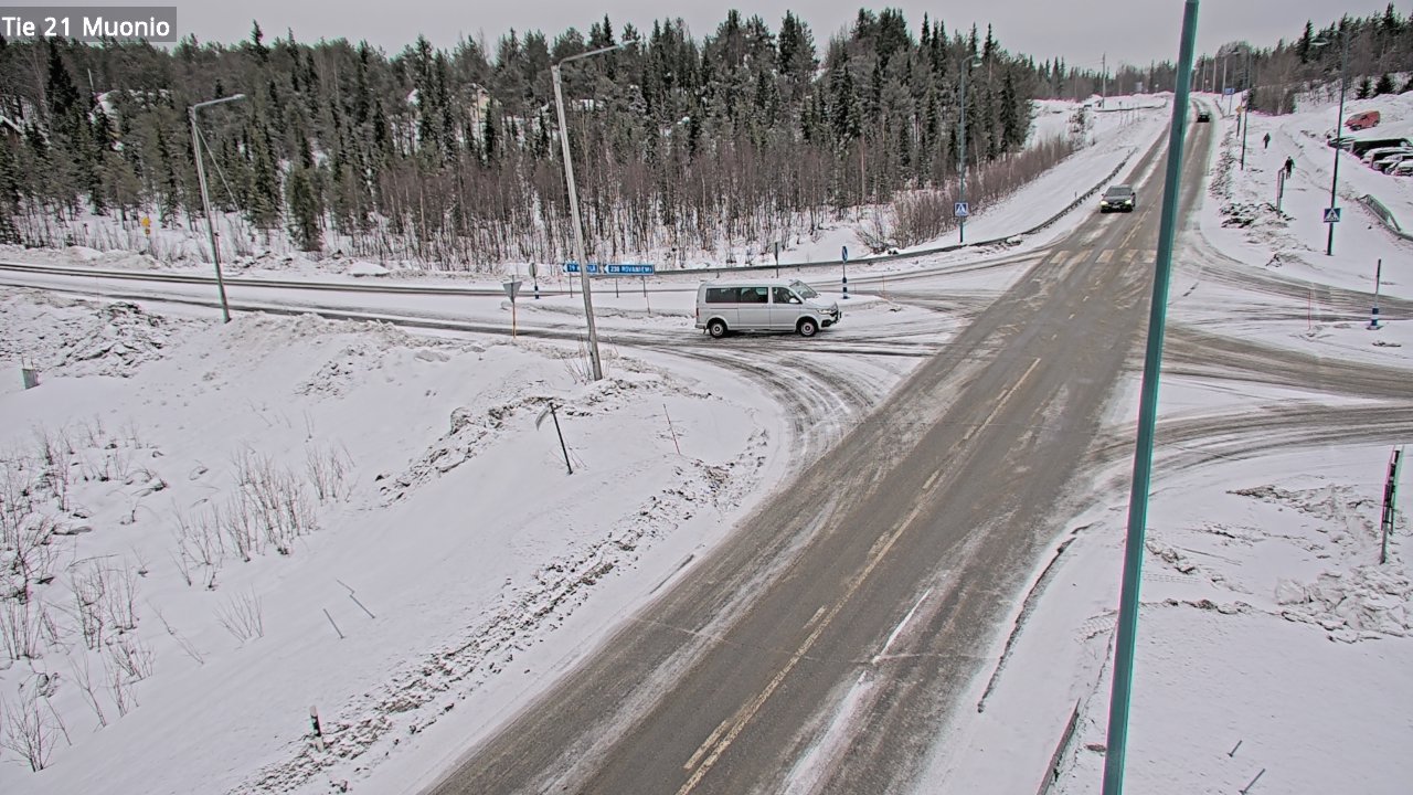 Weather Camera Image Road 21 Muonio, Muonio, Lappi