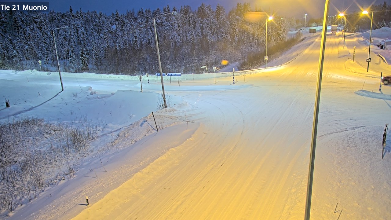 Kelikamerat Kuva Tie 21 Muonio, Muonio, Lappi