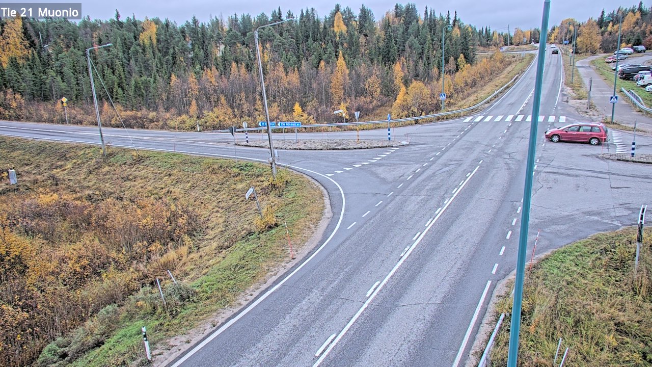 Weather Camera Image Road 21 Muonio, Muonio, Lappi