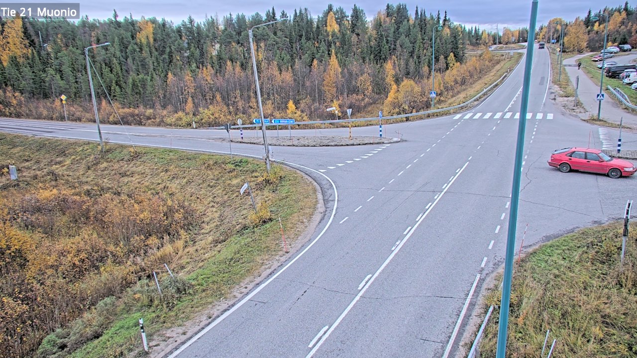 Weather Camera Image Road 21 Muonio, Muonio, Lappi