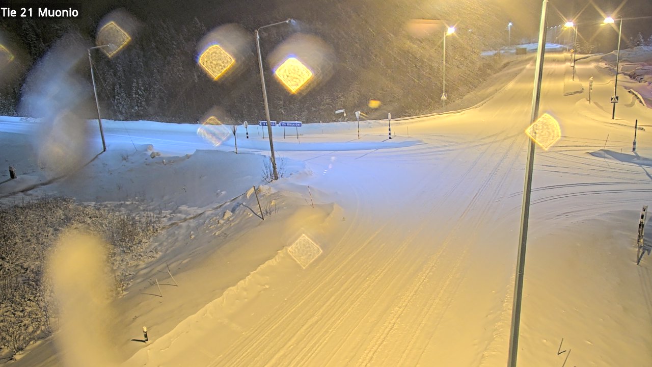 Kelikamerat Kuva Tie 21 Muonio, Muonio, Lappi