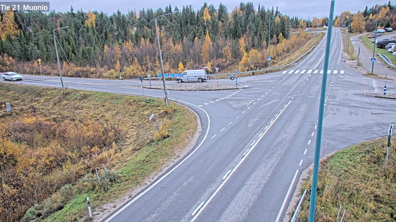 Weather Camera Image Road 21 Muonio, Muonio, Lappi