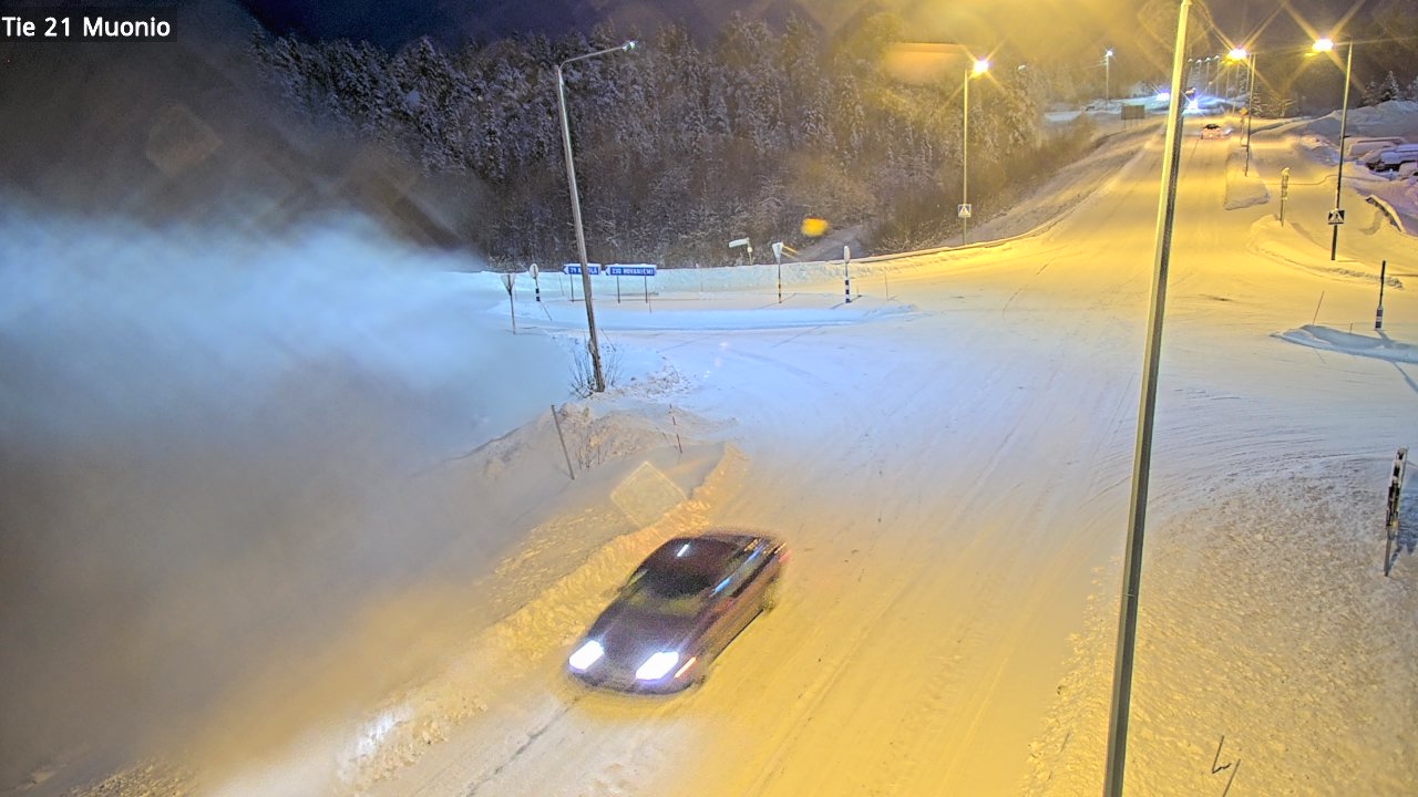 Kelikamerat Kuva Tie 21 Muonio, Muonio, Lappi