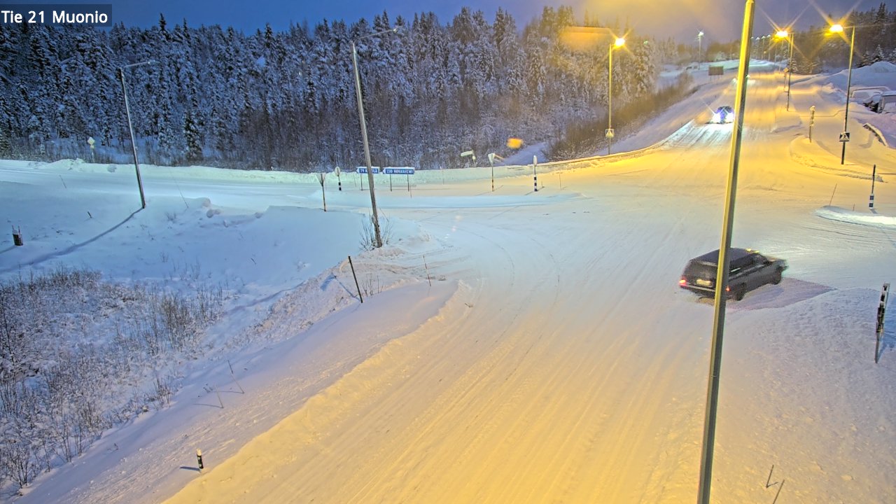 Kelikamerat Kuva Tie 21 Muonio, Muonio, Lappi