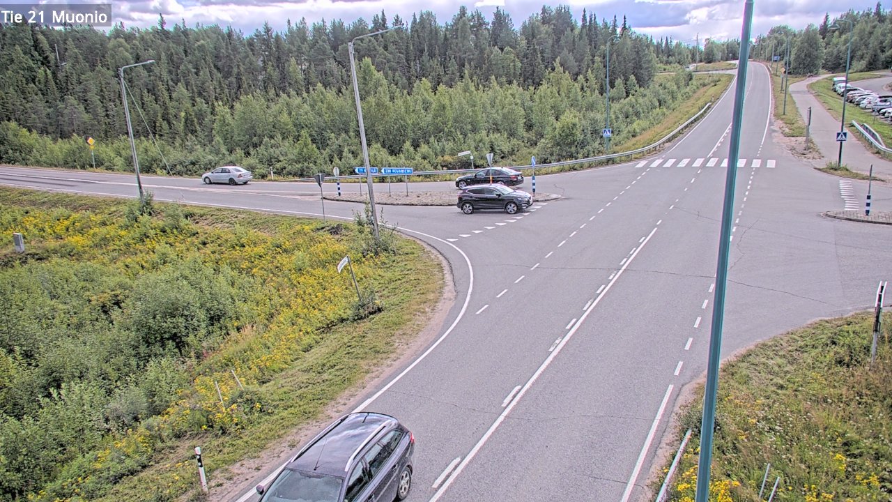 Weather Camera Image Väg 21 Muonio, Muonio, Lappi