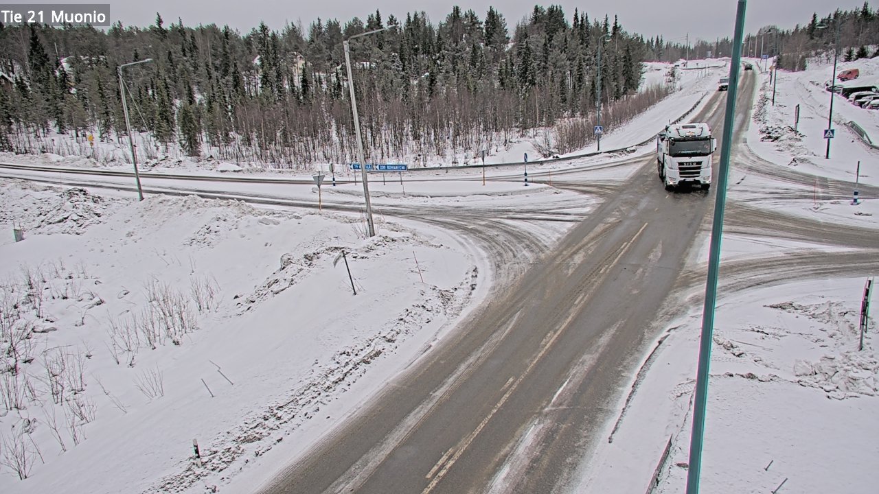 Weather Camera Image Road 21 Muonio, Muonio, Lappi