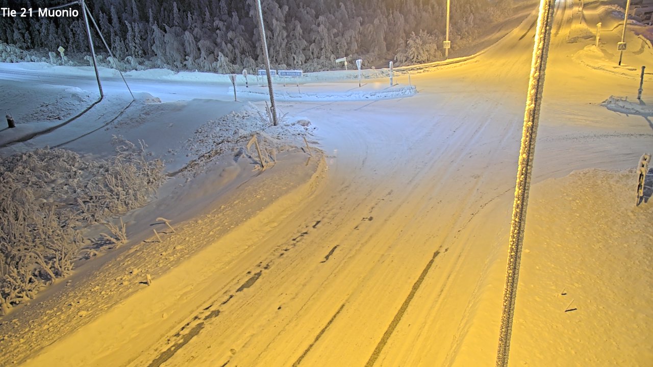 Kelikamerat Kuva Tie 21 Muonio, Muonio, Lappi