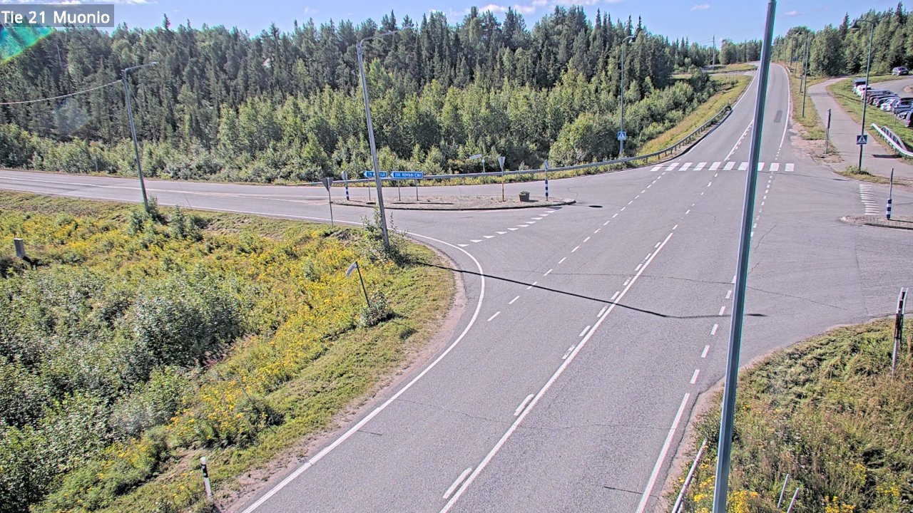Weather Camera Image Väg 21 Muonio, Muonio, Lappi