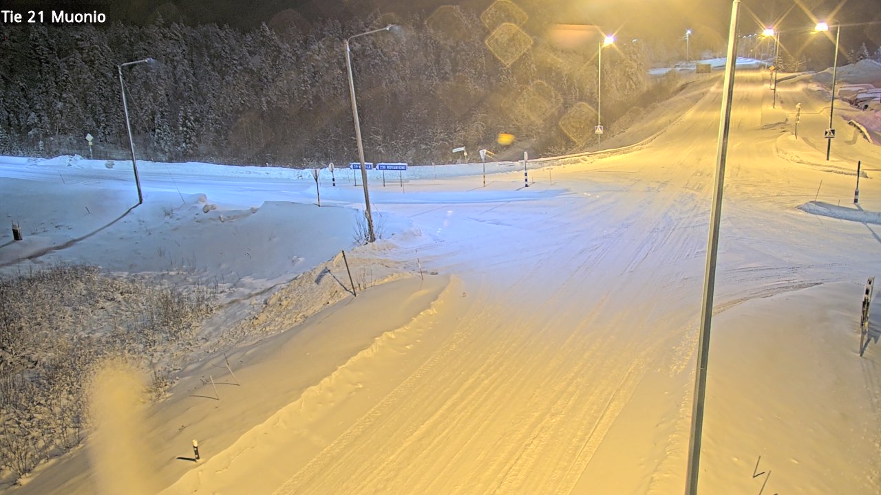 Kelikamerat Kuva Tie 21 Muonio, Muonio, Lappi