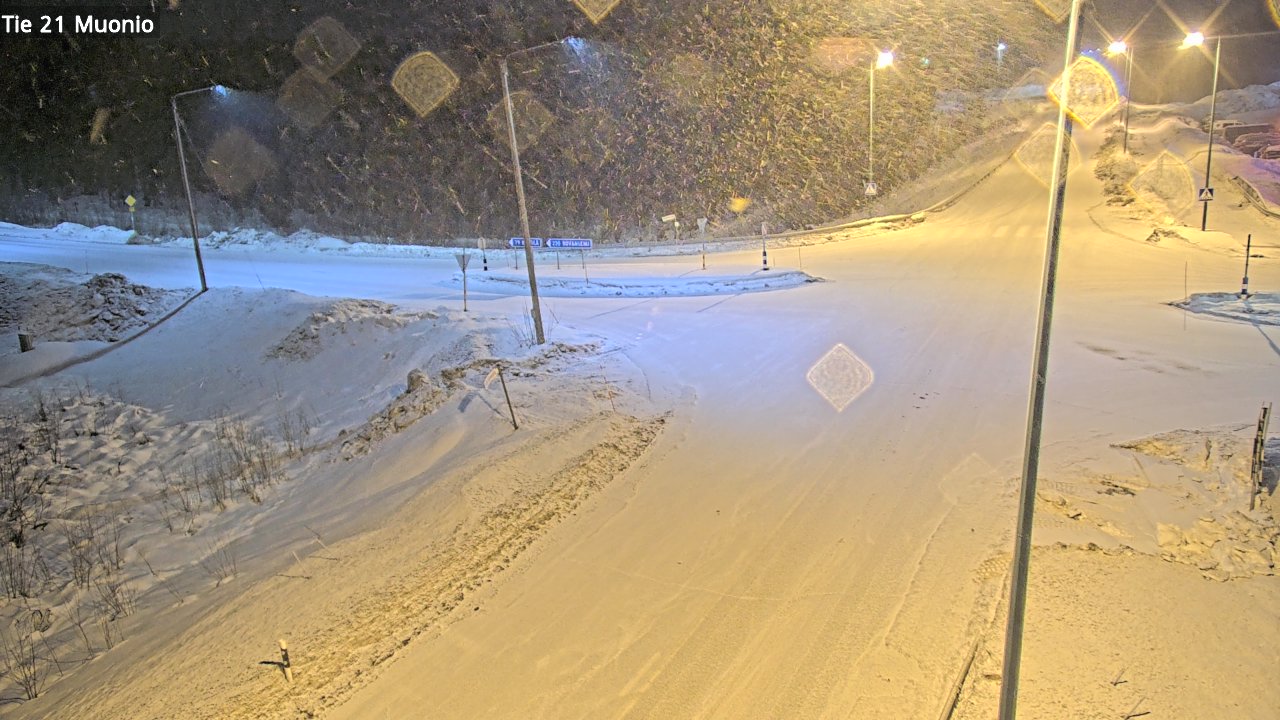 Kelikamerat Kuva Tie 21 Muonio, Muonio, Lappi