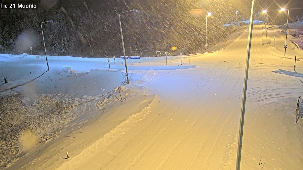 Kelikamerat Kuva Tie 21 Muonio, Muonio, Lappi