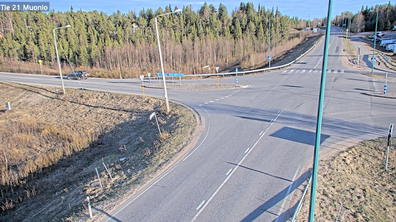 Weather Camera Image Väg 21 Muonio, Muonio, Lappi
