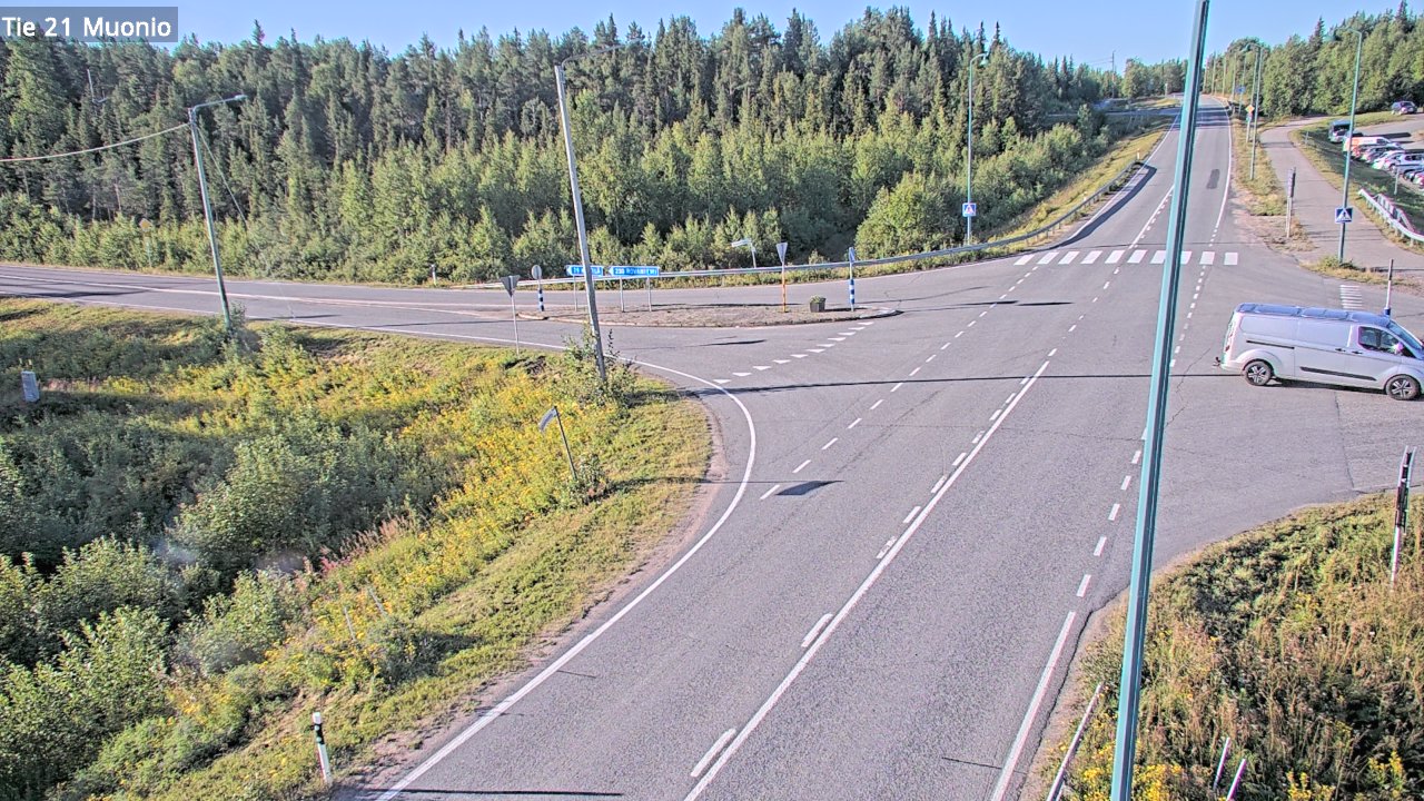 Weather Camera Image Road 21 Muonio, Muonio, Lappi