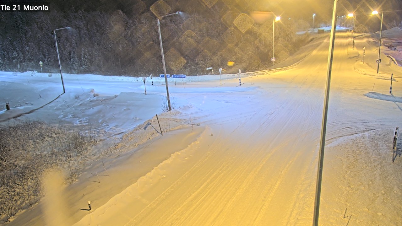 Kelikamerat Kuva Tie 21 Muonio, Muonio, Lappi