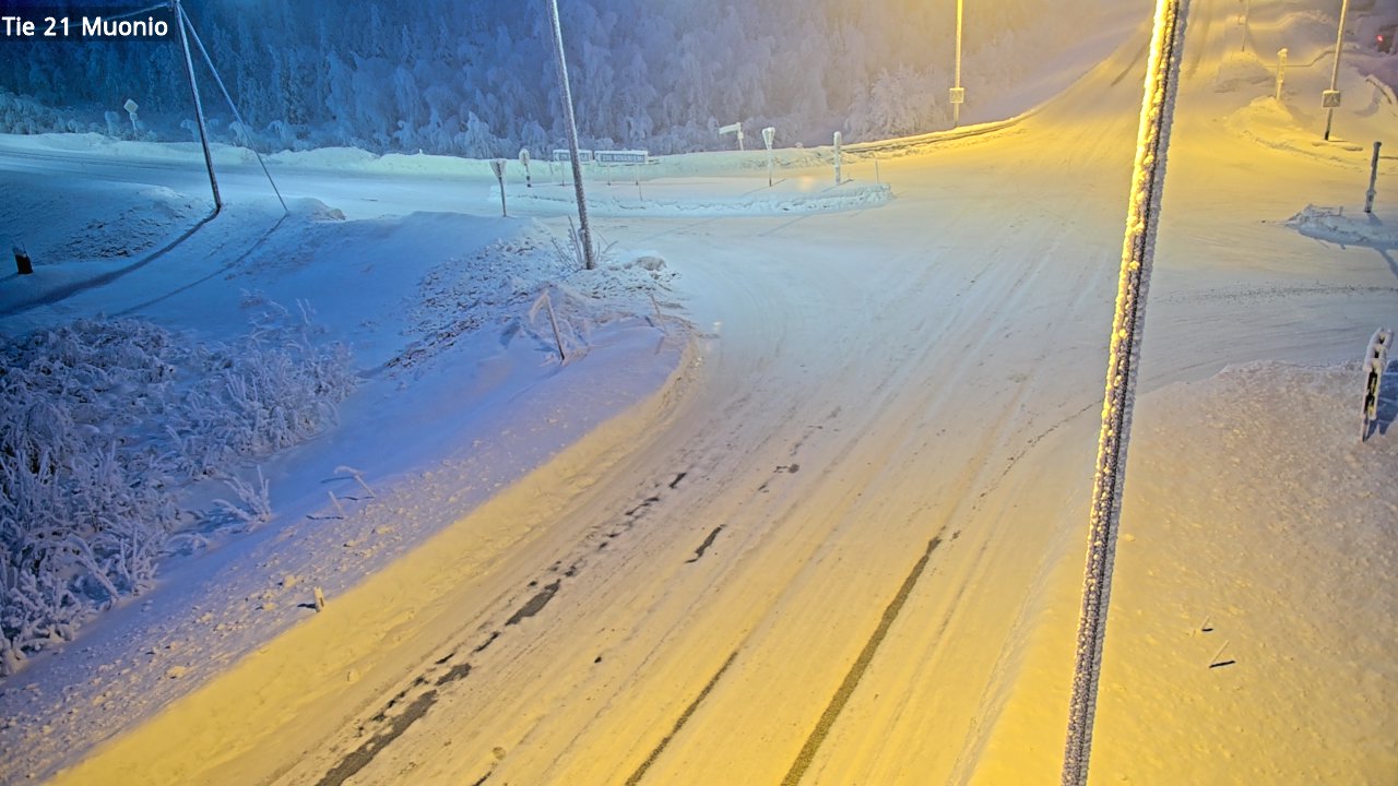 Kelikamerat Kuva Tie 21 Muonio, Muonio, Lappi