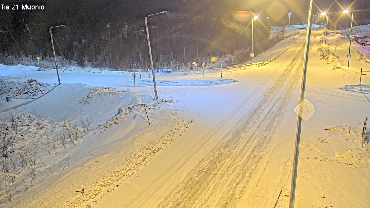 Kelikamerat Kuva Tie 21 Muonio, Muonio, Lappi