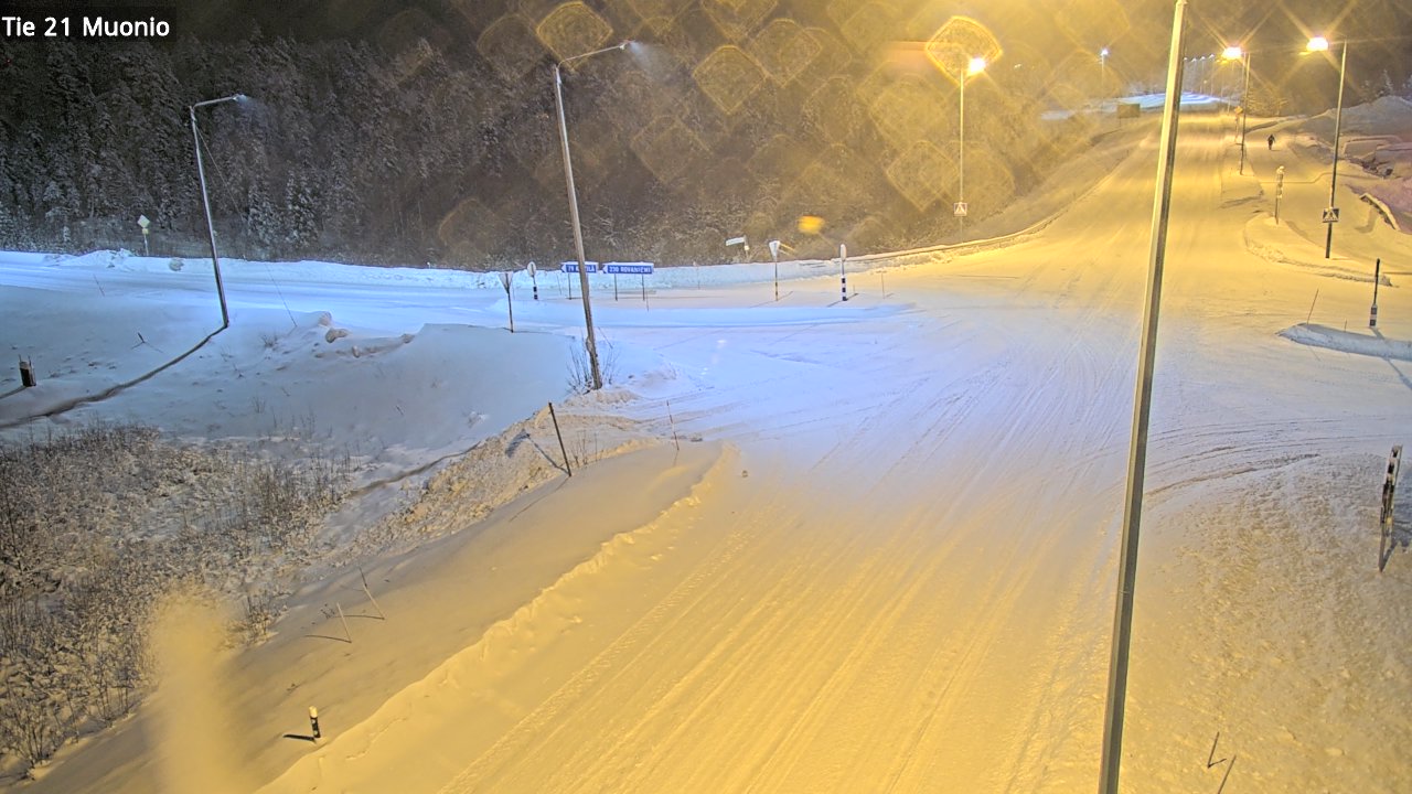 Kelikamerat Kuva Tie 21 Muonio, Muonio, Lappi