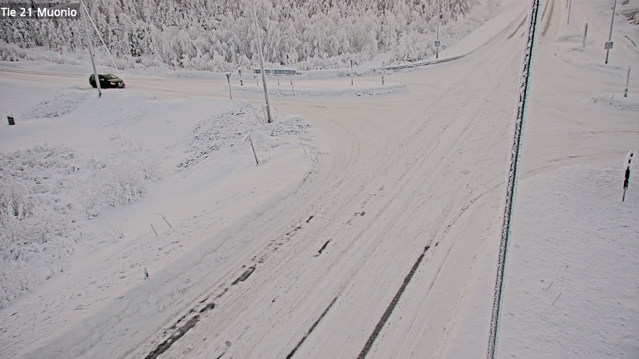 Kelikamerat Kuva Tie 21 Muonio, Muonio, Lappi