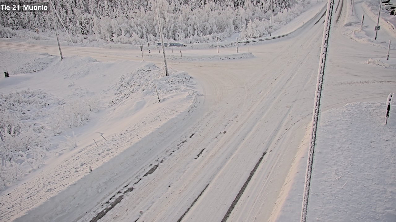 Kelikamerat Kuva Tie 21 Muonio, Muonio, Lappi