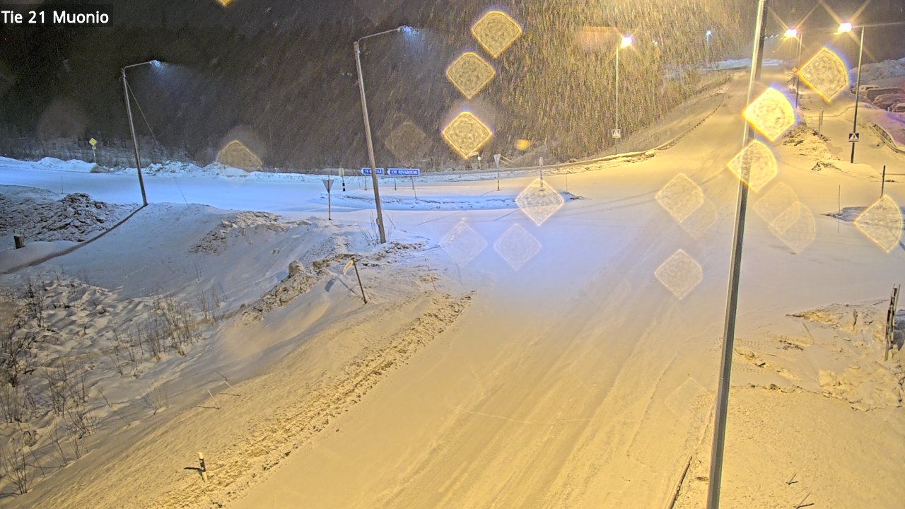 Kelikamerat Kuva Tie 21 Muonio, Muonio, Lappi