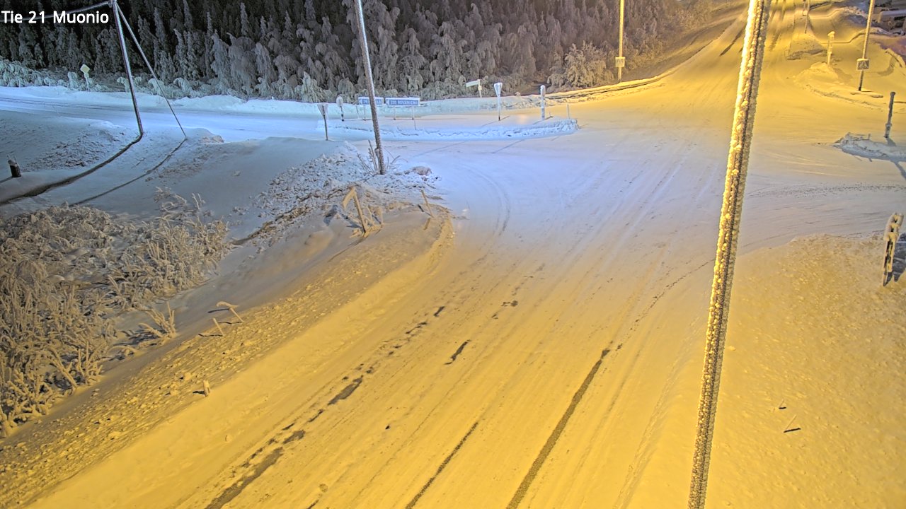 Kelikamerat Kuva Tie 21 Muonio, Muonio, Lappi