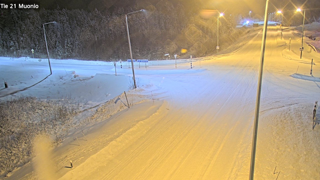 Kelikamerat Kuva Tie 21 Muonio, Muonio, Lappi