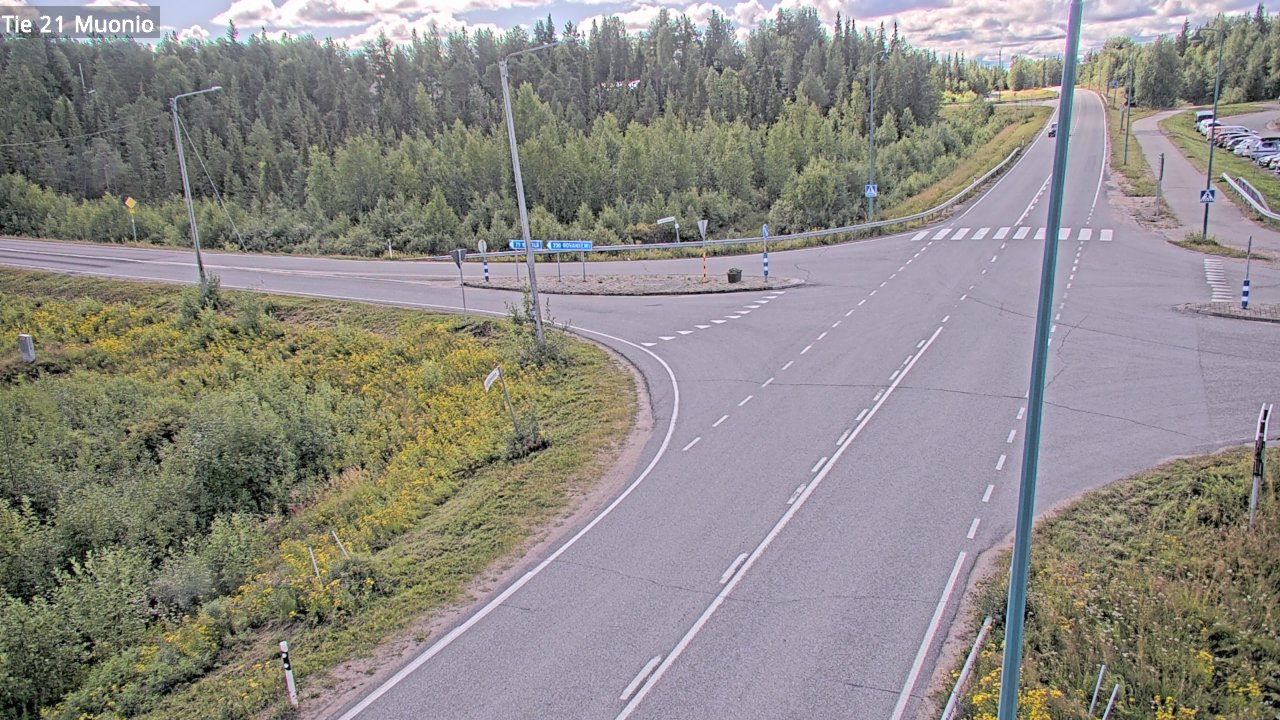 Weather Camera Image Väg 21 Muonio, Muonio, Lappi