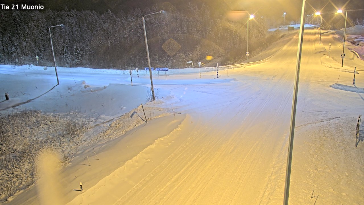 Kelikamerat Kuva Tie 21 Muonio, Muonio, Lappi