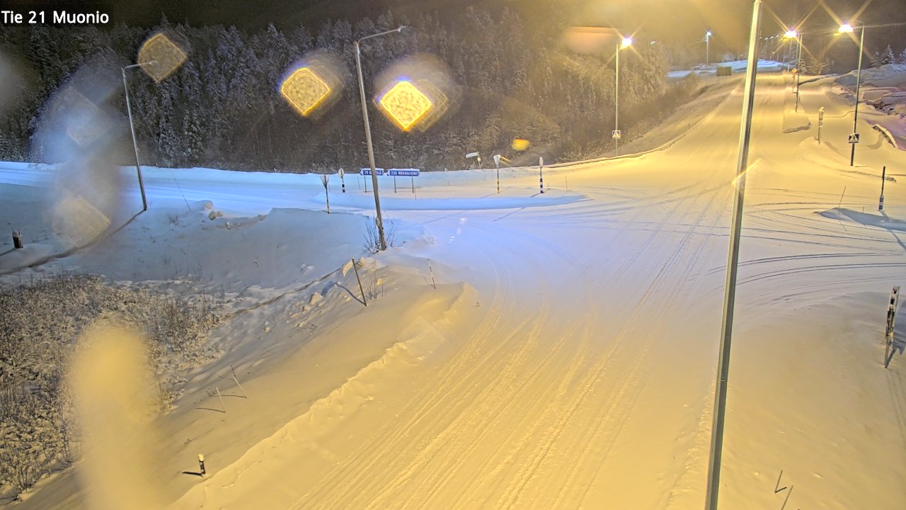 Kelikamerat Kuva Tie 21 Muonio, Muonio, Lappi