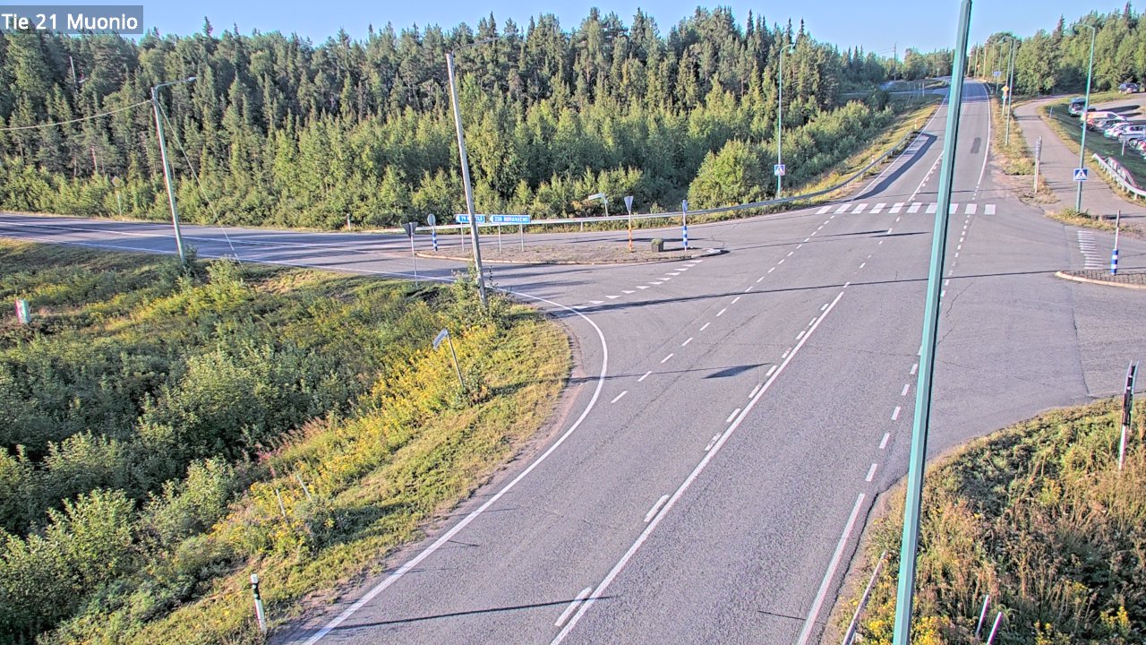 Weather Camera Image Road 21 Muonio, Muonio, Lappi