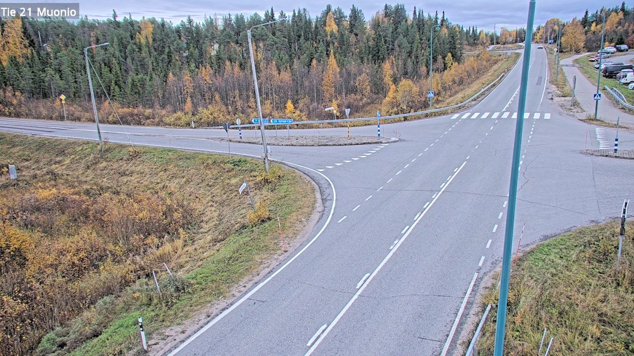 Weather Camera Image Road 21 Muonio, Muonio, Lappi