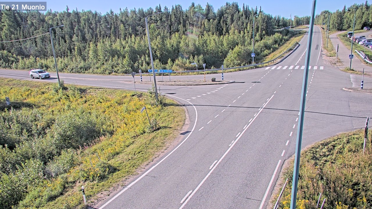 Weather Camera Image Väg 21 Muonio, Muonio, Lappi