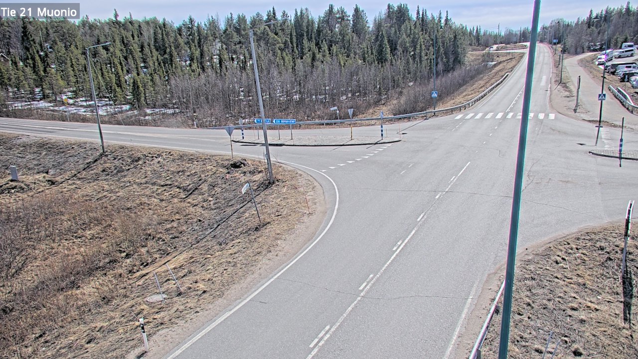 Weather Camera Image Väg 21 Muonio, Muonio, Lappi