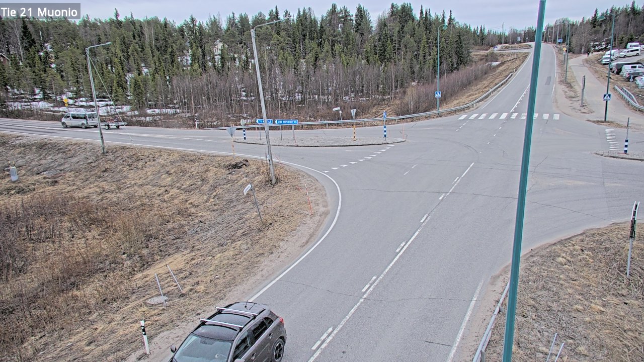 Weather Camera Image Väg 21 Muonio, Muonio, Lappi