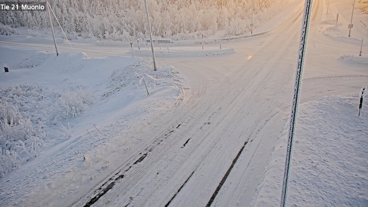 Kelikamerat Kuva Tie 21 Muonio, Muonio, Lappi
