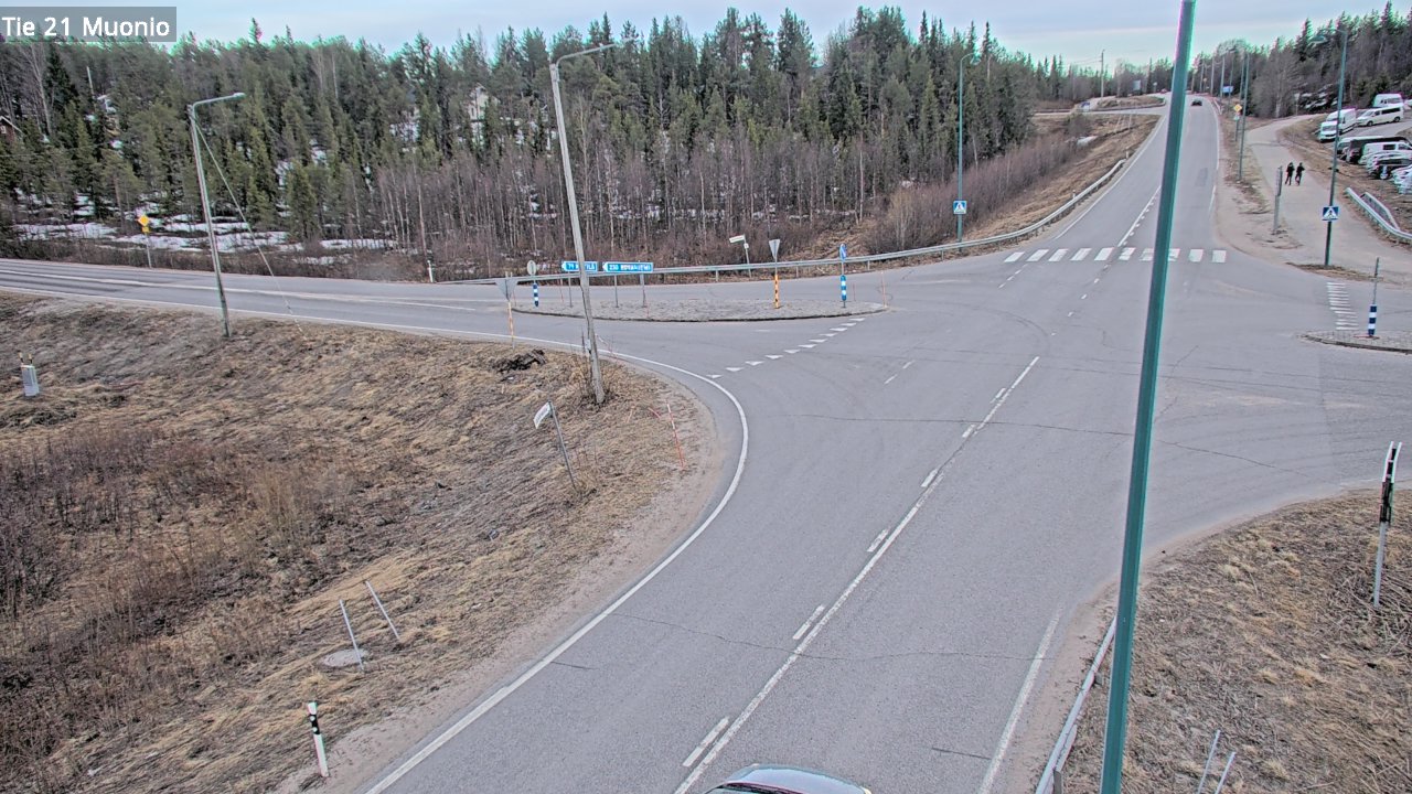 Weather Camera Image Väg 21 Muonio, Muonio, Lappi