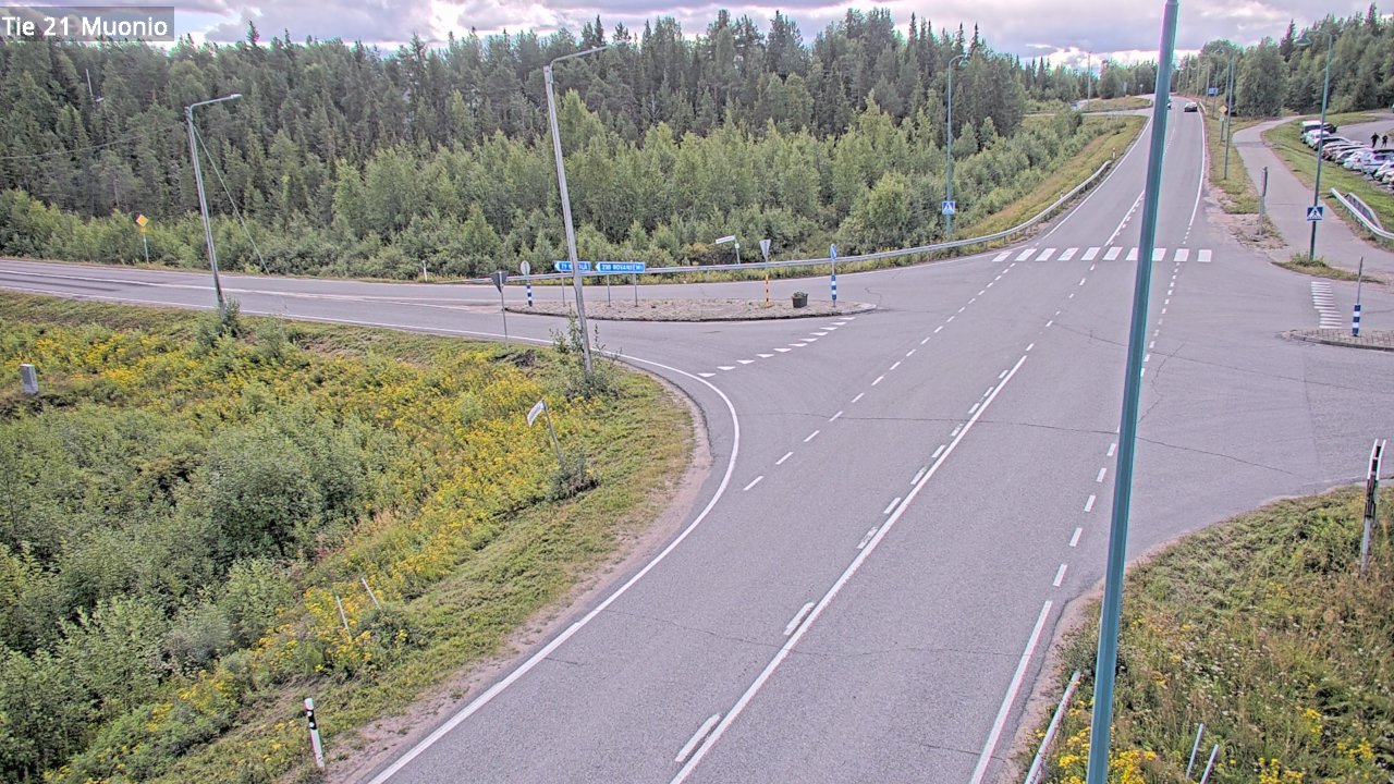 Weather Camera Image Väg 21 Muonio, Muonio, Lappi