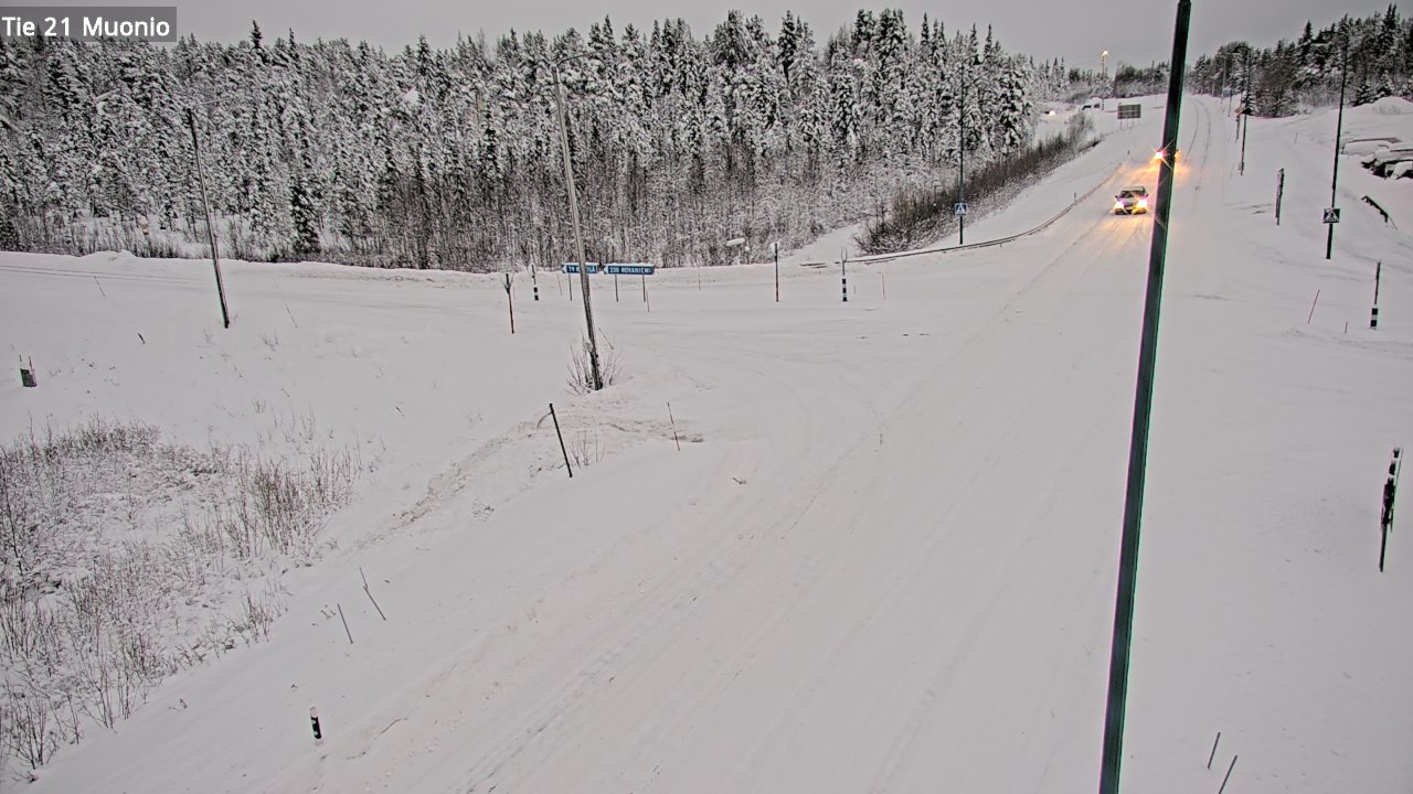 Kelikamerat Kuva Tie 21 Muonio, Muonio, Lappi