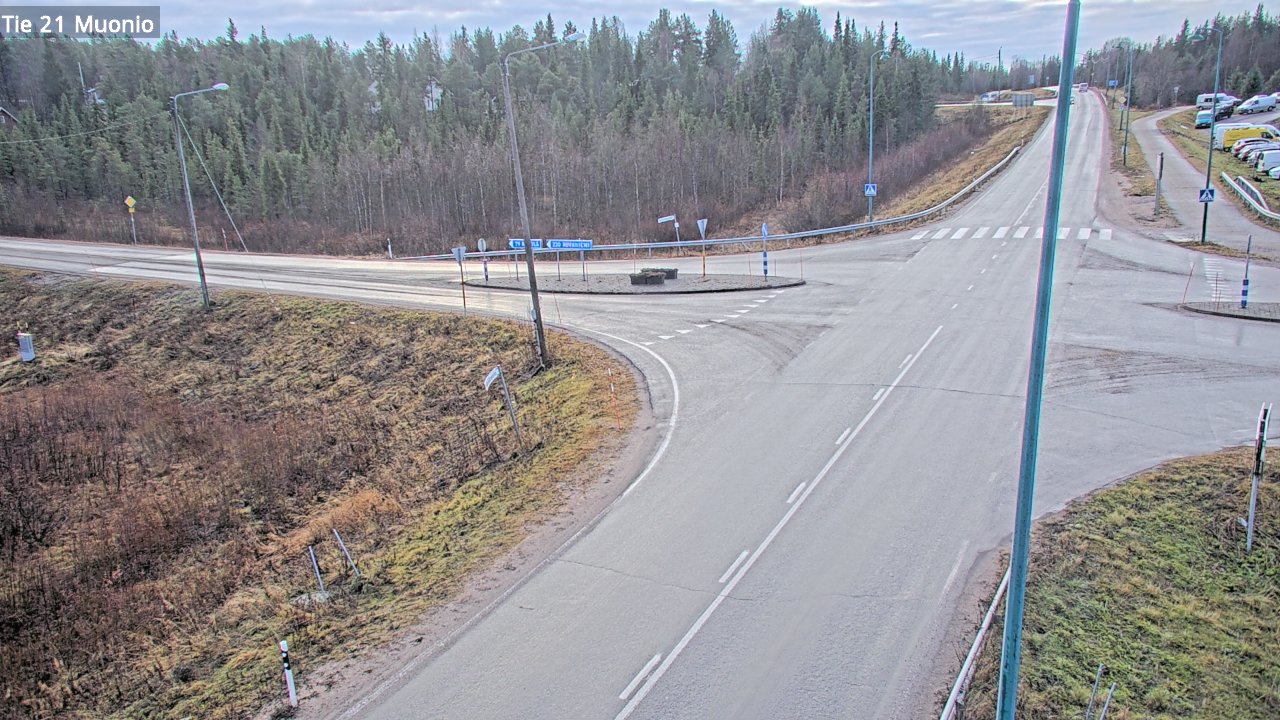 Weather Camera Image Väg 21 Muonio, Muonio, Lappi