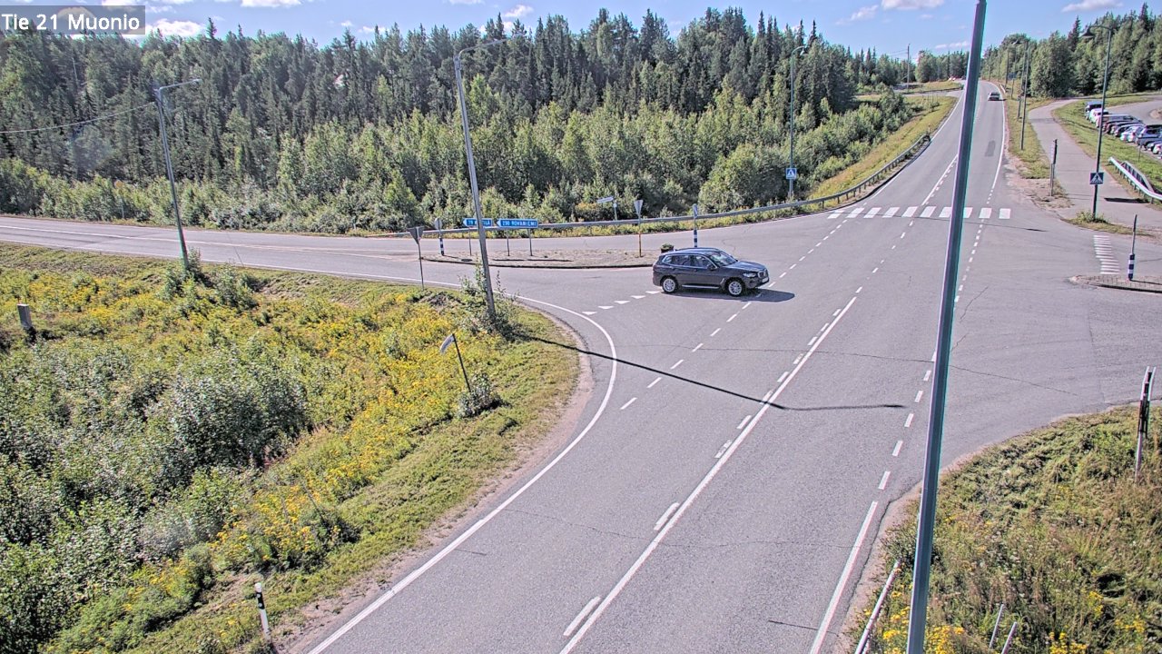 Weather Camera Image Väg 21 Muonio, Muonio, Lappi