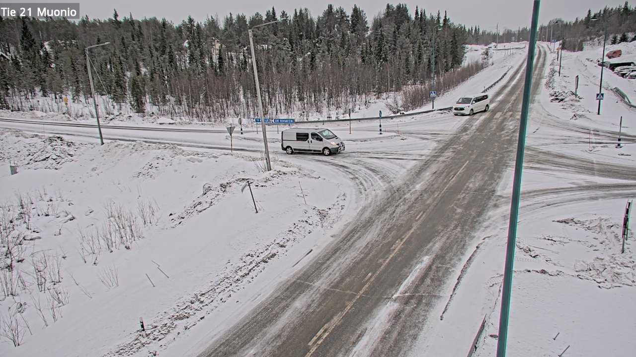 Weather Camera Image Road 21 Muonio, Muonio, Lappi
