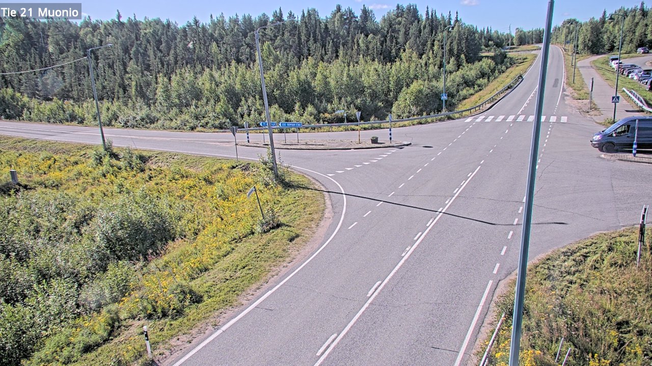 Weather Camera Image Väg 21 Muonio, Muonio, Lappi