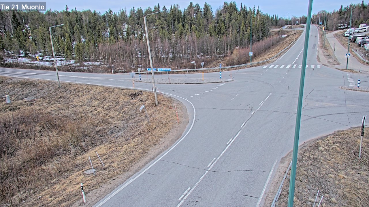 Weather Camera Image Väg 21 Muonio, Muonio, Lappi