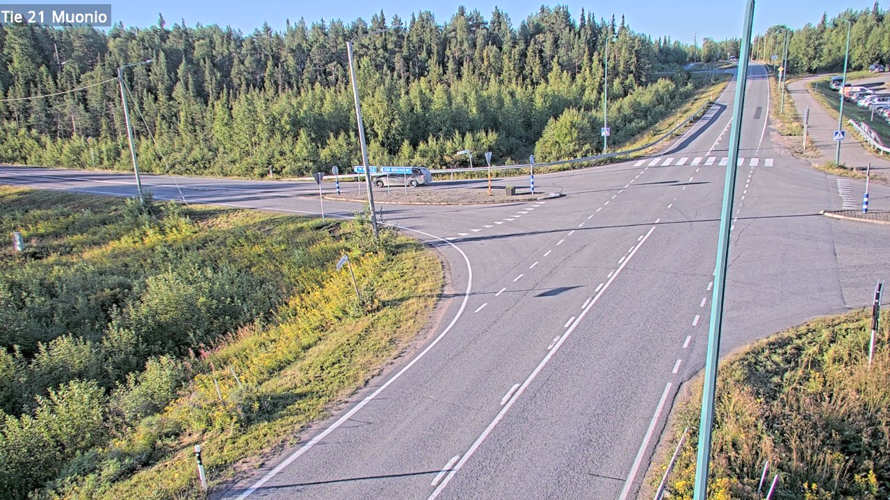 Weather Camera Image Road 21 Muonio, Muonio, Lappi