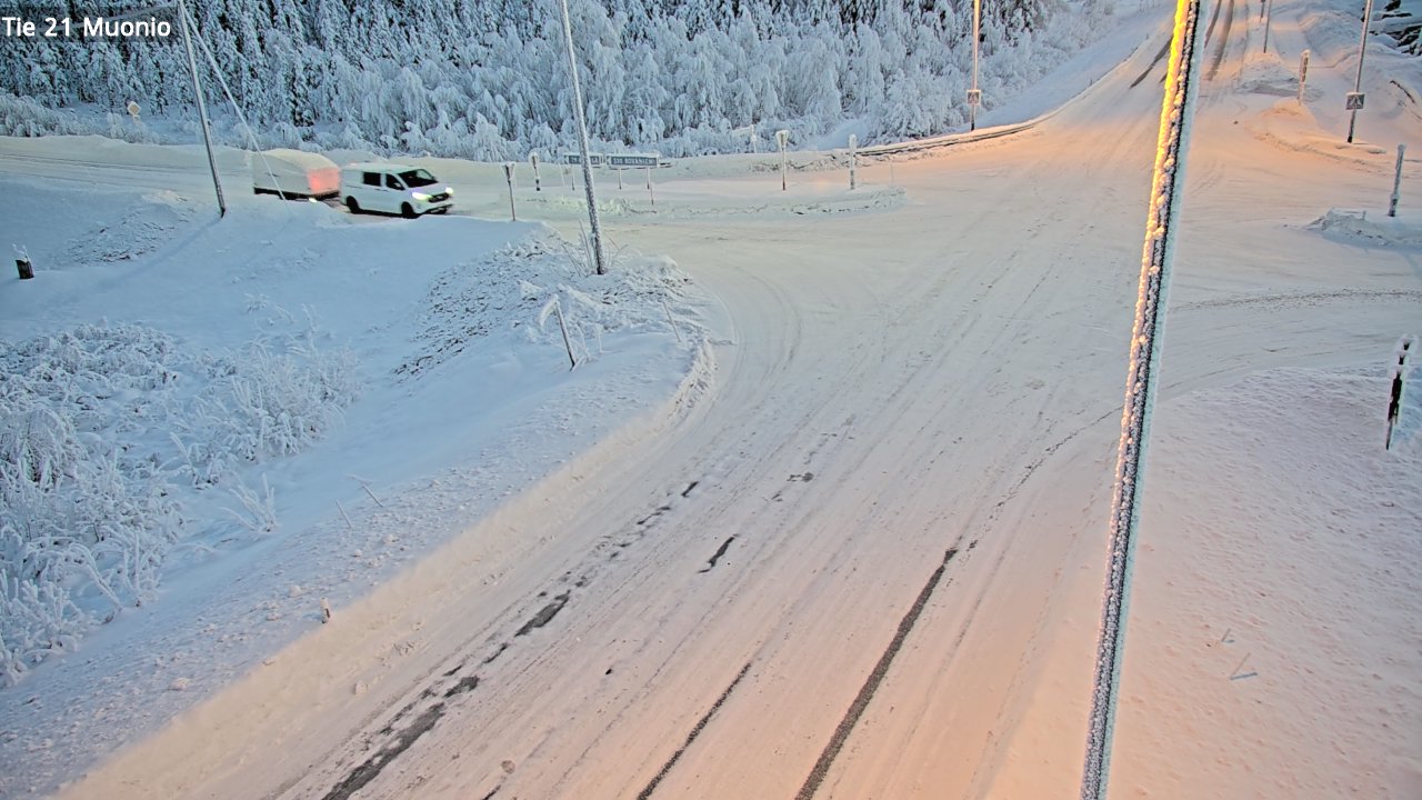 Kelikamerat Kuva Tie 21 Muonio, Muonio, Lappi