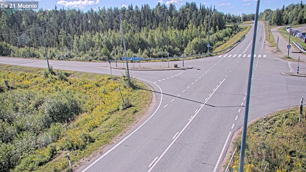 Weather Camera Image Väg 21 Muonio, Muonio, Lappi