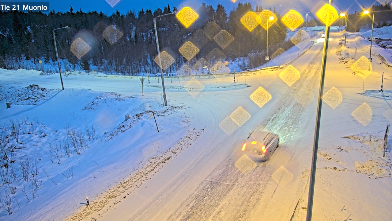 Kelikamerat Kuva Tie 21 Muonio, Muonio, Lappi