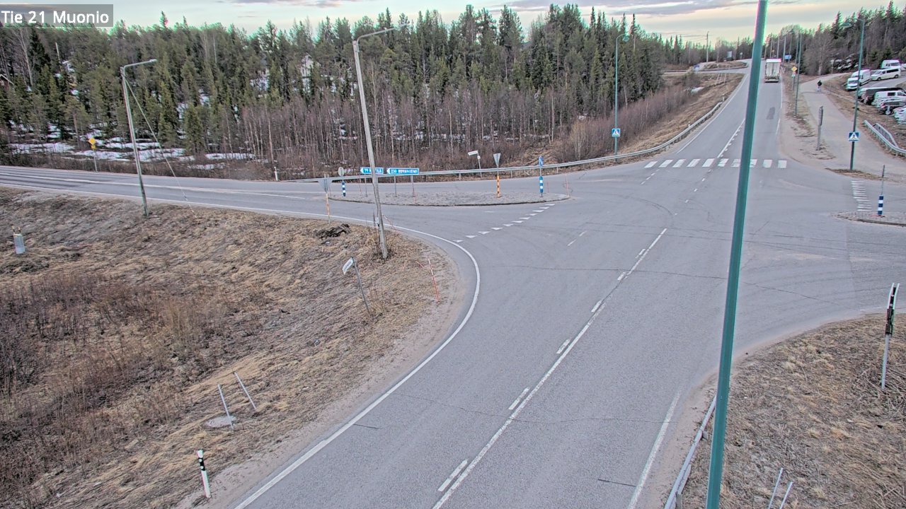 Weather Camera Image Väg 21 Muonio, Muonio, Lappi