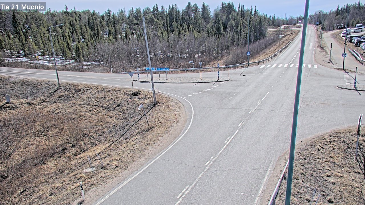Weather Camera Image Väg 21 Muonio, Muonio, Lappi